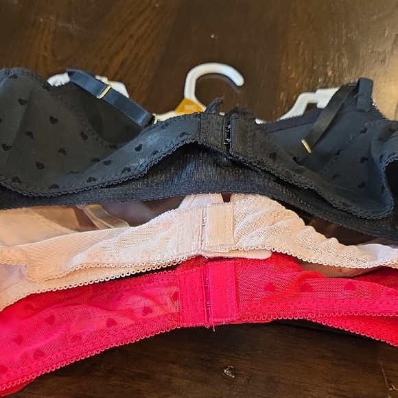 Jessica Simpson Push Up Bra Set 3pc 36C - Picture 7 of 7